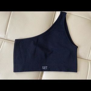 Set active one shoulder bras
